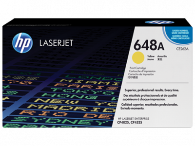 HP CE262A / 648A laserkasetti keltainen