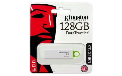 Kingston 128 GB DataTraveler G4 USB 3.0 muistitikku