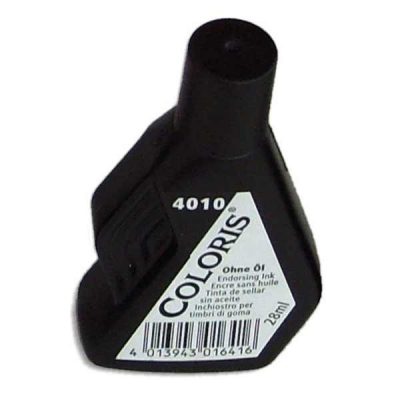 Kumileimasinväri Coloris 4010 musta 28 ml