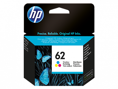 HP 62 3-väri mustekasetti
