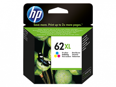 HP 62 XL 3-väri mustekasetti
