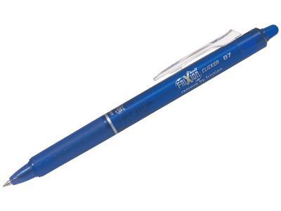 Pilot Frixion Clicker pois pyyhittävä kuulamustekynä, sininen 0,7mm