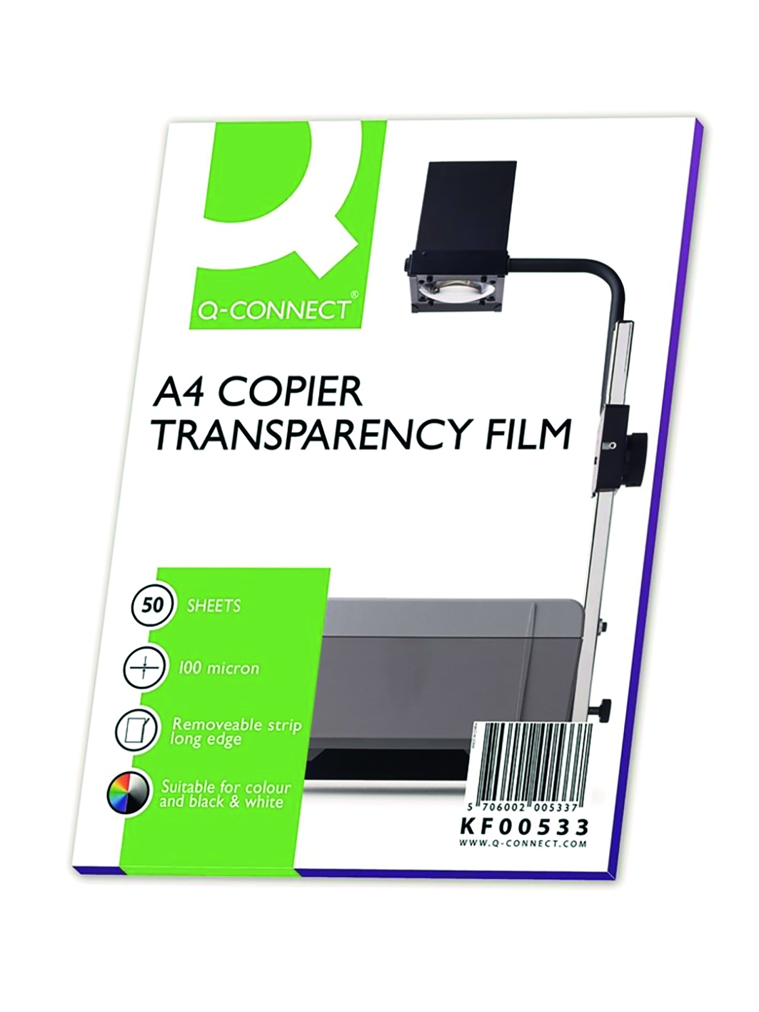 Kalvo A4 mustavalko ja värilaser (50) Q-Connect