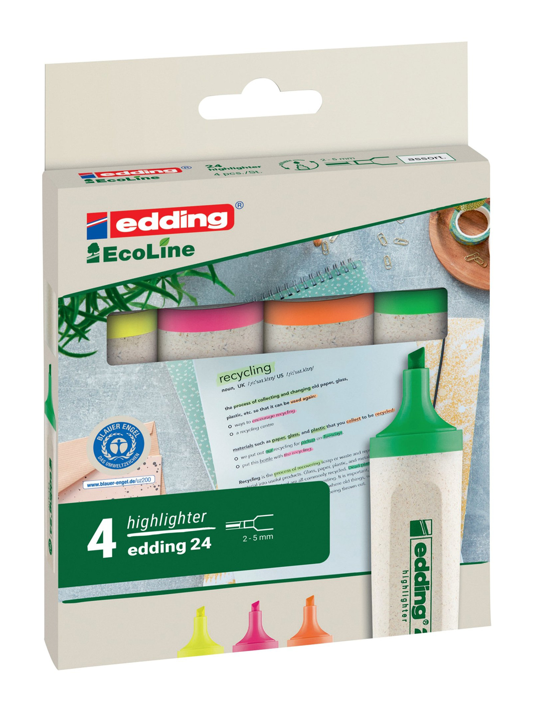 edding_ecoline_korostuskynäpaketti