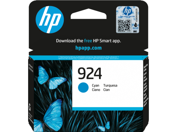 HP 924 syaani mustekasetti