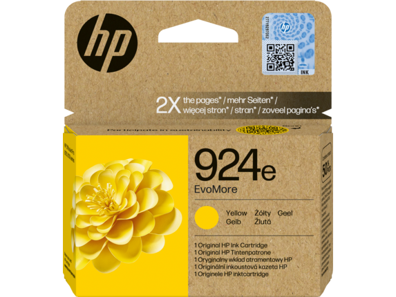 HP 924e EvoMore keltainen mustekasetti