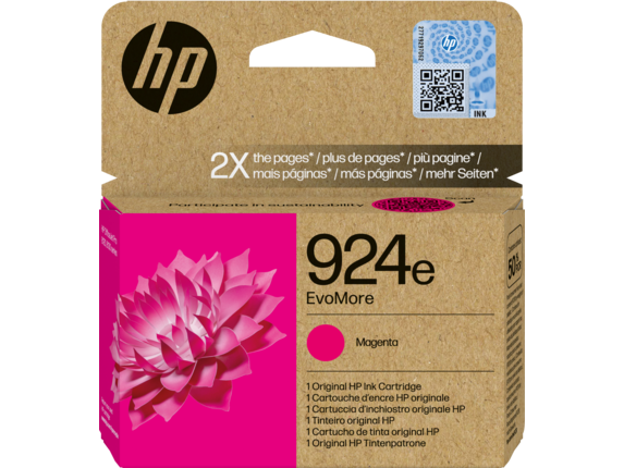 HP 924e EvoMore magenta mustekasetti