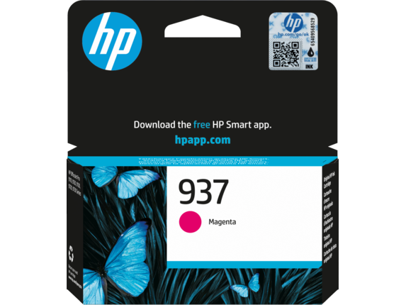 HP 937 magenta mustekasetti