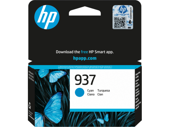 HP 937 syaani mustekasetti