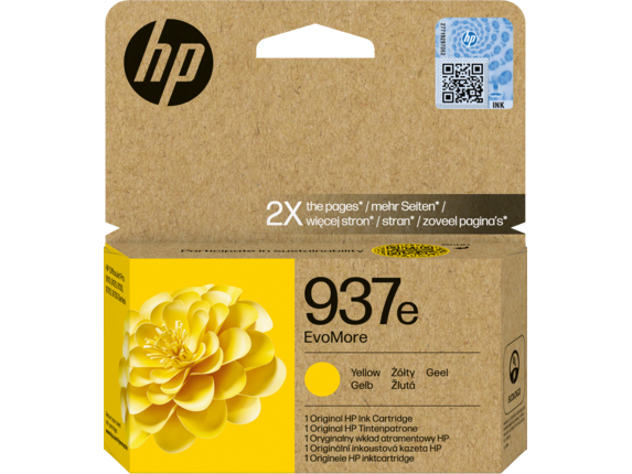 HP 937e EvoMore keltainen mustekasetti