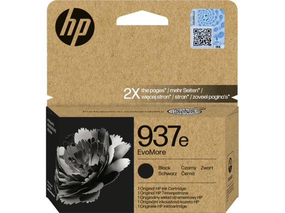 HP 937e EvoMore musta mustekasetti